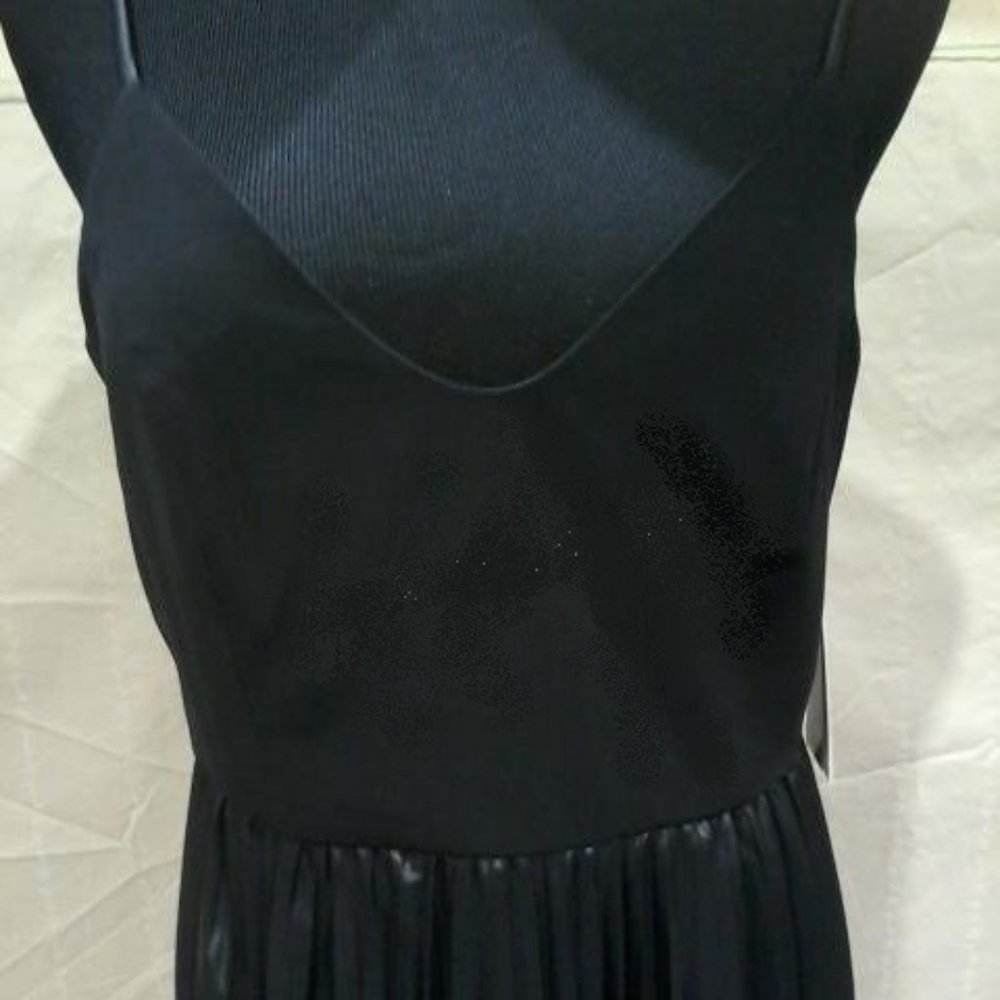 Halston Sz 14 Black Dress (NWT)